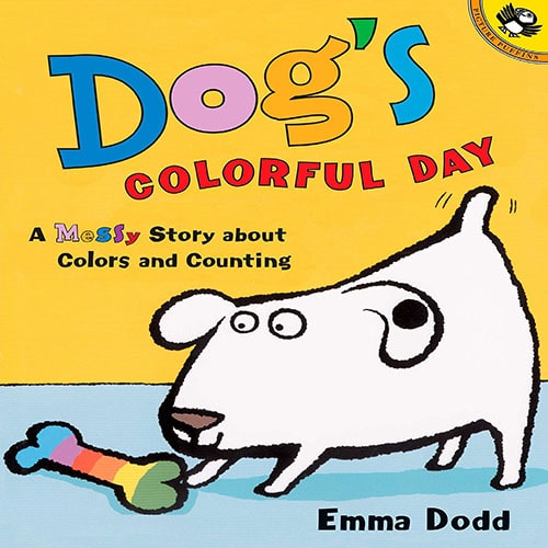 2B02 Dog's Colourful Day